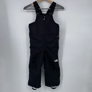 The North Face Kids Black Snow Bibs